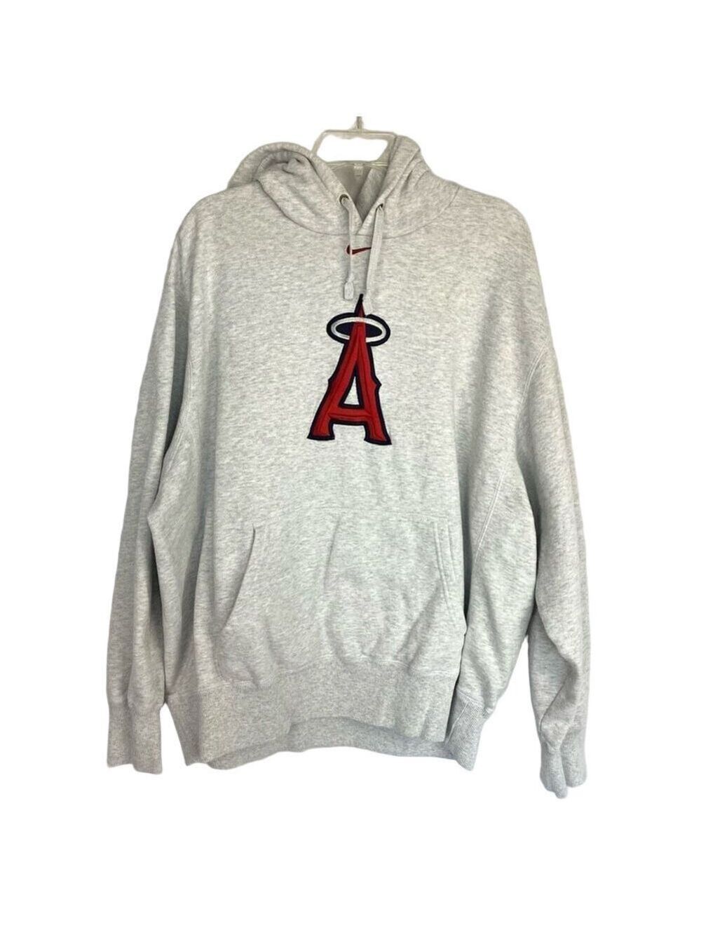 Los Angeles Angels Anaheim Hoodie Sweatshirt Women’s XXL Gray Nike